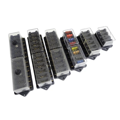 Scatola portafusibili a lama impermeabile da 12 V-24V 2 4 5 6 8 10 12 vie